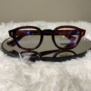 Cutler And Gross Eyeglasses/ Model #: 9290/ Red Tinted Frames